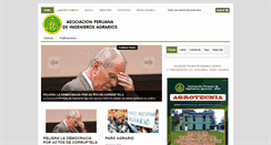 Desktop Screenshot of apiaperu.com